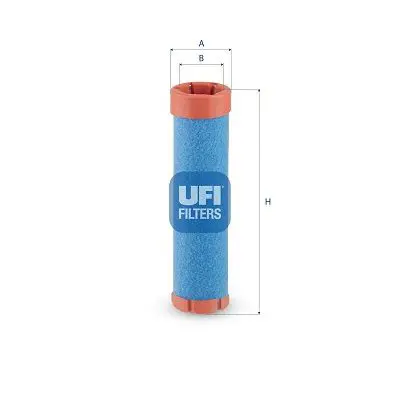 Gaisa filtrs UFI 2750900