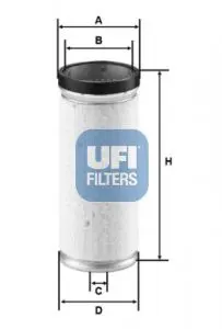 Sekundārā gaisa filtrs UFI 2756100