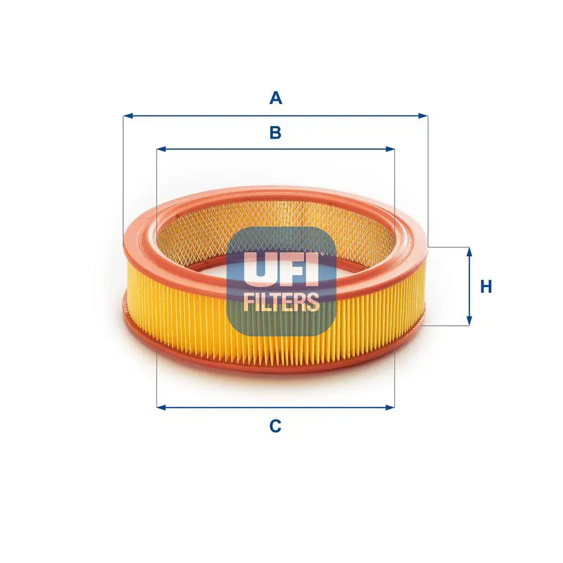 Gaisa filtrs UFI 27B5000