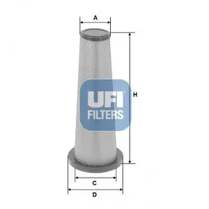 Gaisa filtrs UFI 27D2500