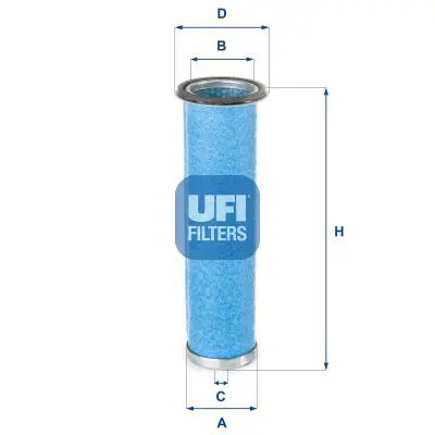 Gaisa filtrs UFI 27D2700