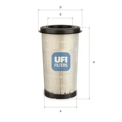 Gaisa filtrs UFI 27H7100