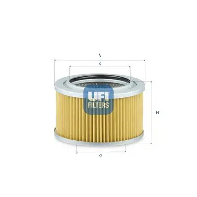 Filtrs, Hidropacēlāja sistēma UFI 8215500
