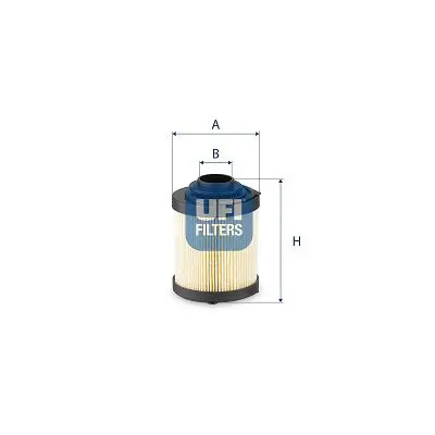 Filtrs, Hidropacēlāja sistēma UFI 8302900