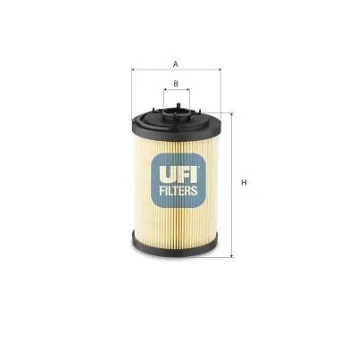 Filtrs, Hidropacēlāja sistēma UFI 8303800