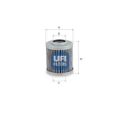 Filtrs, Hidropacēlāja sistēma UFI 8518900