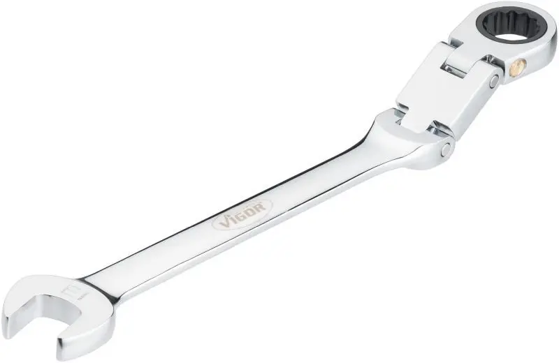 Ratchet Ring Open-ended Spanner VIGOR V675213