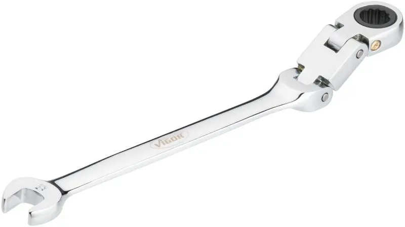 Ratchet Ring Open-ended Spanner VIGOR V67528