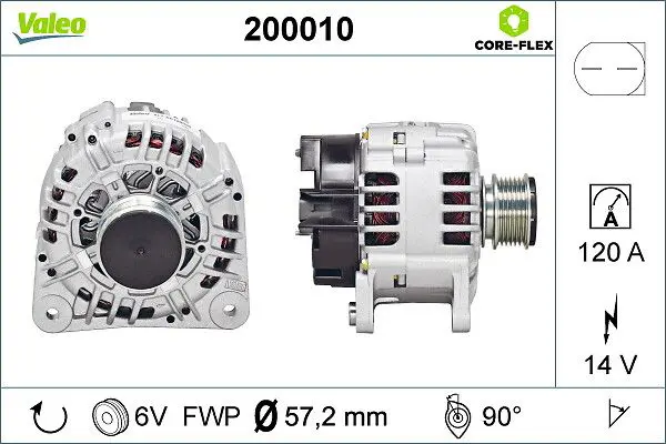 Ģenerators Valeo 200010