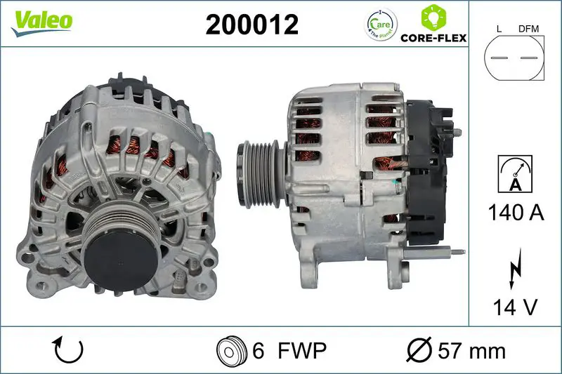 Ģenerators Valeo 200012