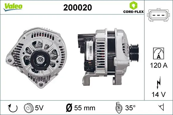 Ģenerators Valeo 200020