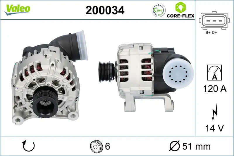 Ģenerators Valeo 200034
