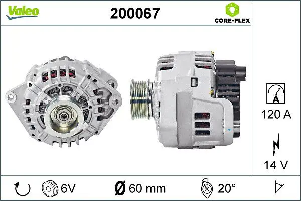 Ģenerators Valeo 200067