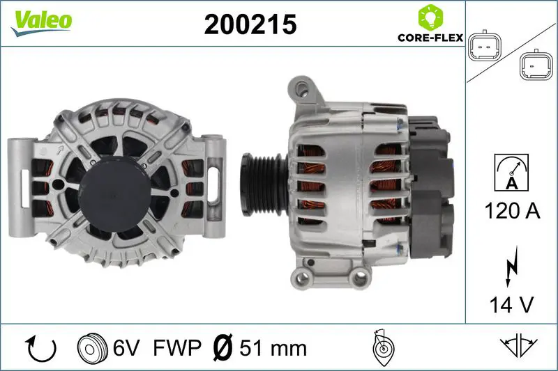 Ģenerators Valeo 200215