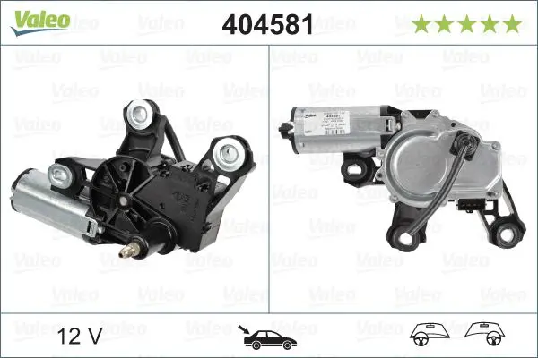 Stikla tīrītāju motors Valeo 404581