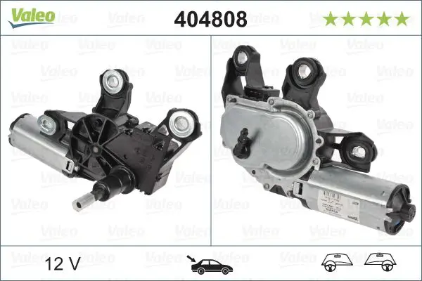 Stikla tīrītāju motors Valeo 404808