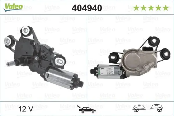 Stikla tīrītāju motors Valeo 404940