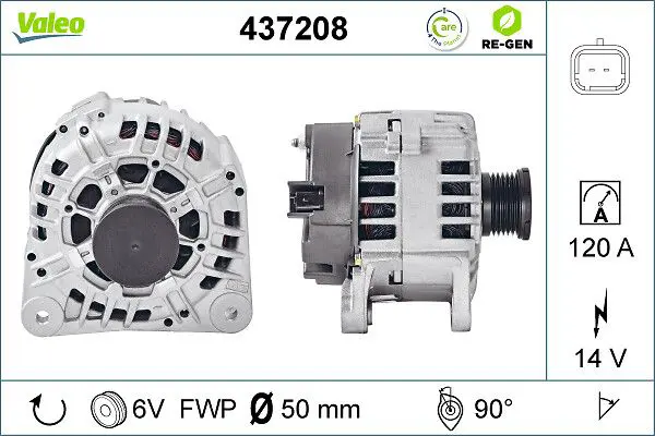 Ģenerators Valeo 437208