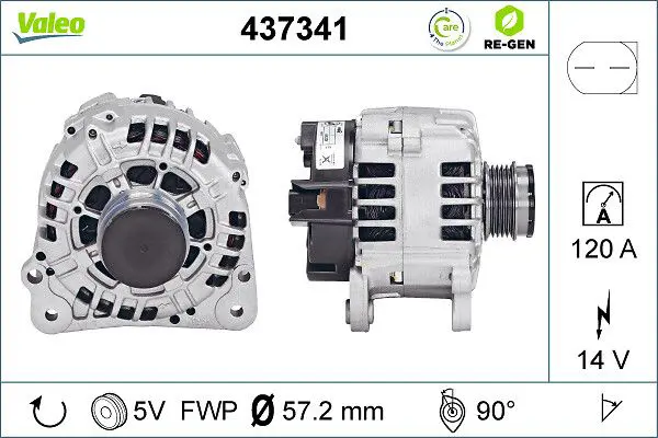 Ģenerators Valeo 437341