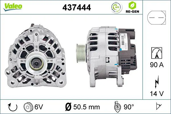 Ģenerators Valeo 437444