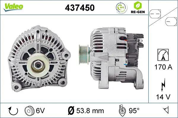 Ģenerators Valeo 437450