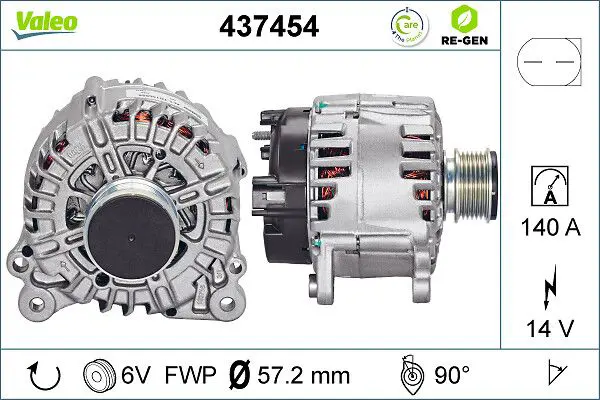 Ģenerators Valeo 437454