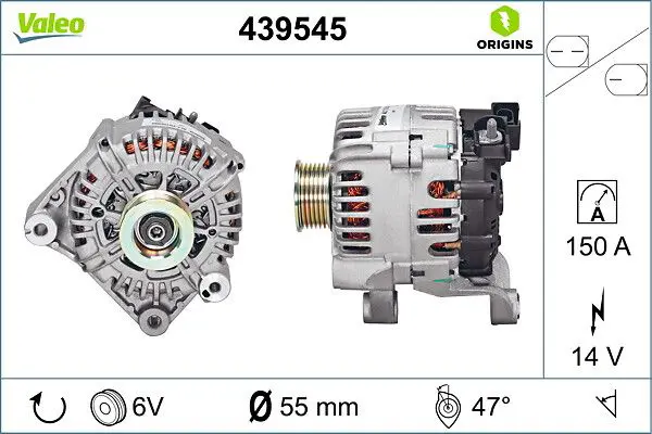 Ģenerators Valeo 439545
