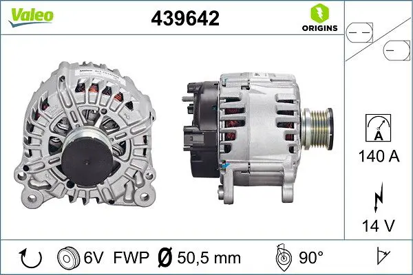Ģenerators Valeo 439642