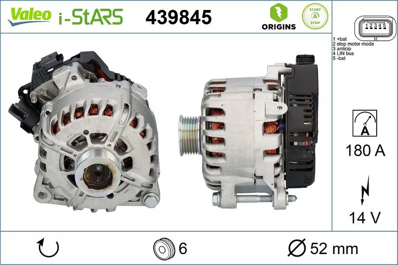 Ģenerators Valeo 439845