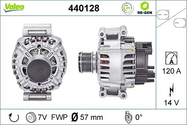 Ģenerators Valeo 440128