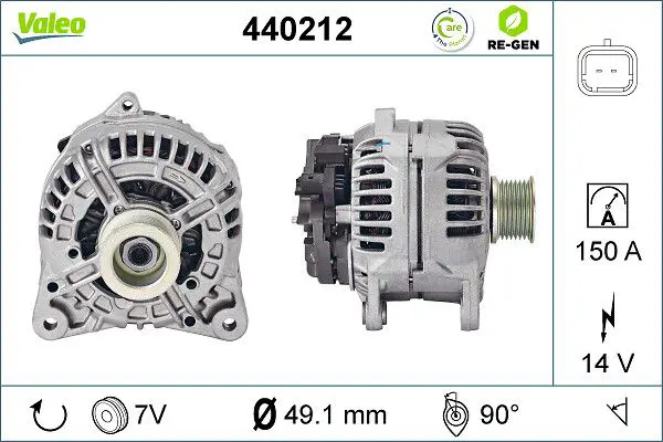 Ģenerators Valeo 440212