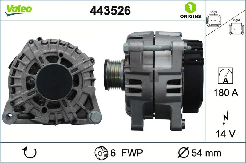 Ģenerators Valeo 443526