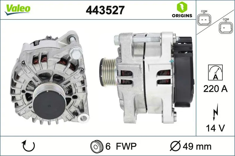 Ģenerators Valeo 443527