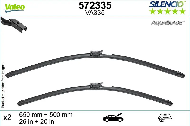 Wiper Blade Valeo 572335