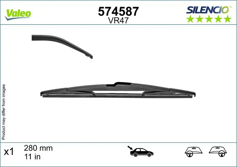 Stikla tīrītāja slotiņa Valeo 574587