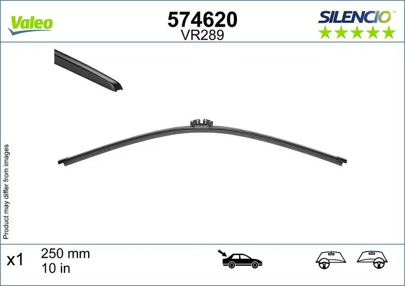 Stikla tīrītāja slotiņa Valeo 574620