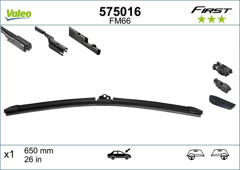 Stikla tīrītāja slotiņa Valeo 575016