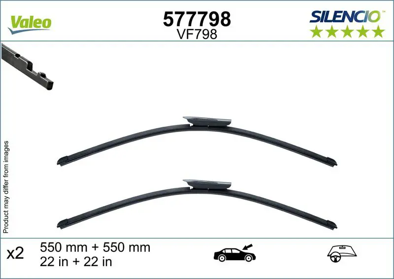 Wiper Blade Valeo 577798