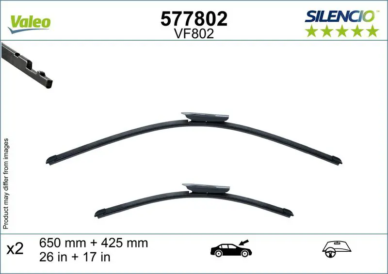 Wiper Blade Valeo 577802