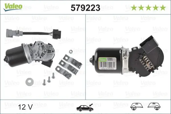Stikla tīrītāju motors Valeo 579223