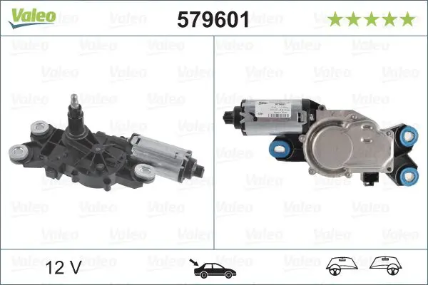 Stikla tīrītāju motors Valeo 579601