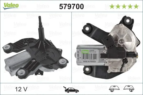 Stikla tīrītāju motors Valeo 579700