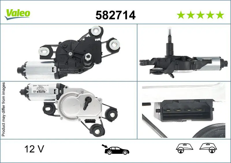 Wiper Motor Valeo 582714