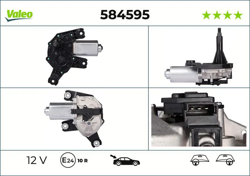 Stikla tīrītāju motors Valeo 584595