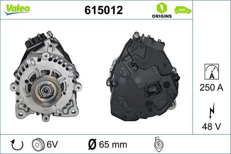 Starteris-ģenerators Valeo 615012