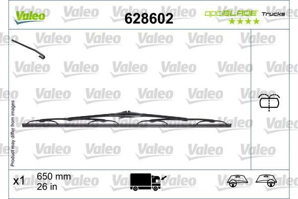 Stikla tīrītāja slotiņa Valeo 628602