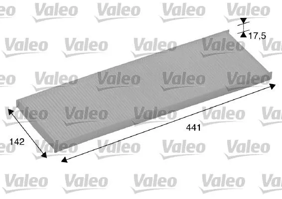 Filtrs, Salona telpas gaiss Valeo 698858
