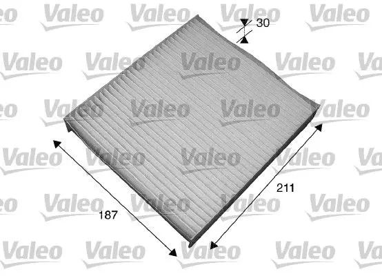 Filtrs, Salona telpas gaiss Valeo 715551