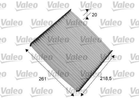 Filtrs, Salona telpas gaiss Valeo 715552