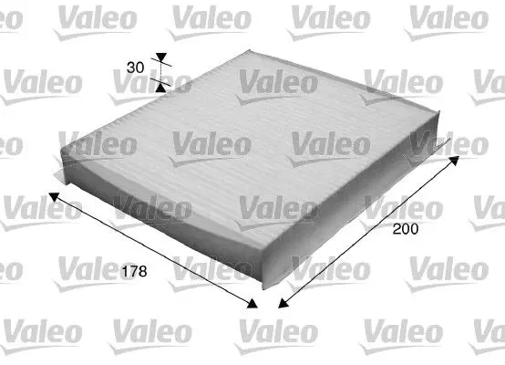 Filtrs, Salona telpas gaiss Valeo 715616